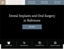 Tablet Screenshot of mdcenteroms.com
